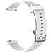Bracciale Garmin Vivoactive 4s In Silicone White - Foto miniatura 8