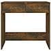Scrivania Rovere Fumo 80x40x75 Cm In Legno Multistrato - Foto miniatura 2