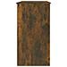 Scrivania Rovere Fumo 80x40x75 Cm In Legno Multistrato - Foto miniatura 3