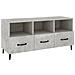 Mobile Porta Tv Grigio Cemento 102x35x50 Cm Legno Multistrato - Foto miniatura 2