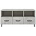 Mobile Porta Tv Grigio Cemento 102x35x50 Cm Legno Multistrato - Foto miniatura 5