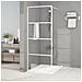Parete Doccia Walk In Bianca 80x195 Cm Vetro Trasparente Esg - Foto miniatura 1