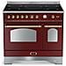 RRD96MFTE / 5I cucina Cucina freestanding Piano cottura a induzione Borgogna - Foto miniatura 1