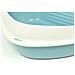 Lettiera Toilette Per Gatti Angolare 58x48x20,5cm Modello 700091 Colore Azzurro - Foto miniatura 2