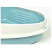 Lettiera Toilette Per Gatti Angolare 58x48x20,5cm Modello 700091 Colore Azzurro - Foto miniatura 3