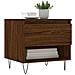 Tavolini Salotto 2pz Rovere Marrone 50x46x50 Legno Multistrato - Foto miniatura 3