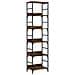 Libreria Rovere Fumo 50x33x188,5 Cm In Legno Multistrato - Foto miniatura 2