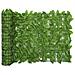 Schermo Privacy Da Balcone Con Foglie Verde 600x75 Cm - Foto miniatura 2
