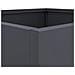 Fioriere 2 pz Antracite 32x30x29 cm in Acciaio - Foto miniatura 2