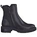 Black Casual Closed Booties Stivaletti Pelle Scarpe Donna Nero Eu 37, 1-25435-29 001 - Foto miniatura 1