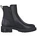 Black Casual Closed Booties Stivaletti Pelle Scarpe Donna Nero Eu 37, 1-25435-29 001 - Foto miniatura 3