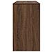 Scrivania Rovere Marrone 120x42x76 cm in Legno Multistrato - Foto miniatura 6