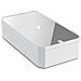 Sterilizzatore Uv Led Con Caricatore Wireless E Specchio Per Trucco 10x18x4 Cm. Colore Bianco - Foto miniatura 2