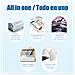 Sterilizzatore Uv Led Con Caricatore Wireless E Specchio Per Trucco 10x18x4 Cm. Colore Bianco - Foto miniatura 3