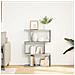 Libreria Divisorio 3Piani Grigio Cemento 70x24x97 cm Truciolato - Foto miniatura 3