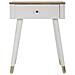 Comodino Mf11 - Bianco - Legno - 45x32x62 Cm - Foto miniatura 4