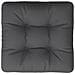 Cuscino Per Pallet Antracite 60x61,5x10 Cm In Tessuto - Foto miniatura 5