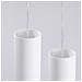 Lampada A Sospensione Lami 3p Bianco Sl. 1689 - Moderno Lampada A Sospensione Bianco 125x25x25 Cm - Foto miniatura 6