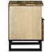 Mobiletti da notte 2 pz 40x33x46 cm Legno massello di mango - Foto miniatura 5