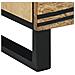 Mobiletti da notte 2 pz 40x33x46 cm Legno massello di mango - Foto miniatura 9