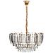 Lampadario Canagua Vetro Ottone - Foto miniatura 3
