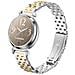 Elegante Cinturino In Acciaio Inossidabile A Cinque Perle Compatibile Con Garmin Lily 2 Silver+gold - Foto miniatura 4