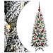 Albero di Natale artificiale con 150 LED Bianco 120 cm - Foto miniatura 1