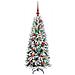 Albero di Natale artificiale con 150 LED Bianco 120 cm - Foto miniatura 6