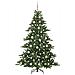 Albero di Natale Artificiale con Rami Pieghevoli Verde 180 cm - Foto miniatura 3