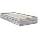 Letto con Contenitore con testiera Grigio Sonoma 90 x 200 cm - Foto miniatura 6