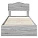 Letto con Contenitore con testiera Grigio Sonoma 90 x 200 cm - Foto miniatura 8