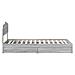 Letto con Contenitore con testiera Grigio Sonoma 90 x 200 cm - Foto miniatura 9
