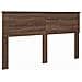 Testiera con testiera Rovere Marrone 160 cm Legno multistrato - Foto miniatura 1