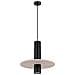 Lampada A Sospensione Pelta 1 Nero /beige Sl. 1882 - Moderno Lampada A Sospensione Beige /nero 126x30x30 Cm - Foto miniatura 2