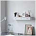 Mensola da parete bianca con cassetti per riporre e organizzare - Foto miniatura 3