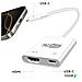 Adattatore Video Hdmi A Usb-c Ultra-hd 4k Con Ricarica Rapida Usb-c Da 100w, Bianco - Foto miniatura 2