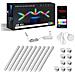 Luci Led Smart Styling Wifi Bluetooth - 9 Strisce, Connettori E Adattatore Ue - Splicing Fai Da Te White - Foto miniatura 1