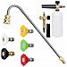 Set Di Ugelli Per Idropulitrice Con Lancia E Schiumogeno - 5 Ugelli (0°, 15°, 25°, 40°, 60°) | Max 250 Bar, 60°c | Compatibile Con, Lavor - Foto miniatura 1