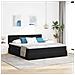 Letto con Contenitore con materasso Nero 90 x 200 cm - Foto miniatura 2