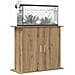Supporto per acquario artigianale in rovere 81x36x73 cm in legno ingegnerizzato - Foto miniatura 3