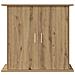 Supporto per acquario artigianale in rovere 81x36x73 cm in legno ingegnerizzato - Foto miniatura 4
