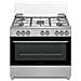 Cucina 5 Fuochi a Gas Tutto Forno elettrico 90x60cm Inox SS941MFEX - Foto miniatura 1