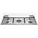 Cucina 5 Fuochi a Gas Tutto Forno elettrico 90x60cm Inox SS941MFEX - Foto miniatura 2