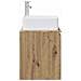 Mobile Lavabo da Parete Rovere Artigianale 53 x 35 x 63 cm - Foto miniatura 3