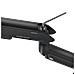 Stealth Pro II 106,7 cm (42") Scrivania Nero - Foto miniatura 4
