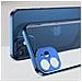 Nuova Serie Beauty, Custodia Ultra Sottile Con Telaio Galvanizzato, Per Iphone 12 Pro, Colore Scuro Bp743. - Foto miniatura 5