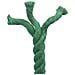 Corda di Cotone 14 mm 25 m Verde 100% Cotone - Foto miniatura 5