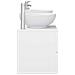 Set di mobili per il bagno 3 pz Bianco 49,5 x 44,5 x 65 cm - Foto miniatura 2