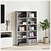 Mobile per CD 2 pz Sonoma grigio 33 x 23,5 x 97,5 cm - Foto miniatura 2