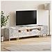 Mobile TV LED a 5 pezzi Grigio Cemento Legno ingegnerizzato - Foto miniatura 2
